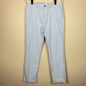 Vineyard Vines Seersucker Pants Mens 32x30 Blue White Preppy Classic Business